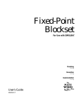 Fixed-Point Blockset User`s Guide