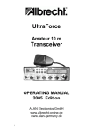 Albrecht UltraForce Amateur 10 m Specifications