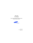 Samsung SGH x426 User manual