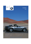 BMW Z4 3.0i Owner`s manual