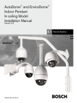 Bosch EnviroDome Installation manual