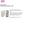 APC Back-UPS RS 900 User manual