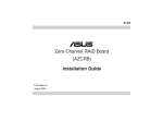 Asus AZCRB Installation guide