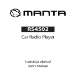 Manta RS4502 User`s manual