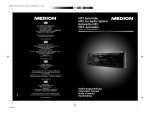 Medion Car Audio Instruction manual