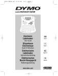 Dymo LabelManager 400 User guide