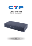 Cypress CH-2D3D Specifications