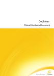 Cochlear SPrint Sound Processor Technical information