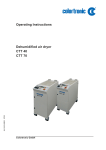 Colortronic CTT 60 Operating instructions