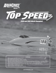 AquaCraft Top Speed 2 HCAB5011 Specifications