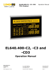 beneq EL640.400-C3 Specifications