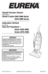 Electrolux 2940-2969 Series Specifications