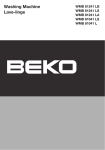 Beko WMB 81241 LMA Specifications