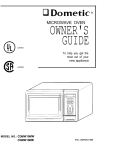 Dometic CDMWIOMB Specifications