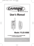 Carbine PLUS-6900 User`s manual