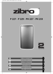 Zibro S1246 Specifications