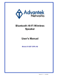 Advantek Networks ABT-SPK-A8 User`s manual