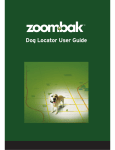 Zoombak Advanced GPS Dog Locator User guide