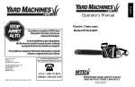 MTD MTD1416NT Operator`s manual