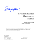 Scan-Graphics CF300/44 User`s manual