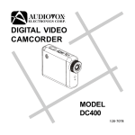 Audiovox 1287078 Specifications