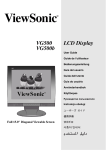ViewSonic VLCDS24349-1 User guide
