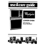 Whirlpool RM278BXP Use & care guide