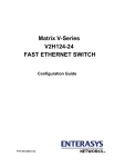 Enterasys Matrix-V V2H124-24 Specifications