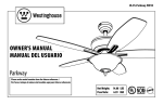 Westinghouse UL-ES-Parkway-WH10 Owner`s manual