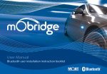 Mobridge Gateway User manual