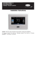 Carrier SYSTXCCITW01 Instruction manual