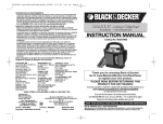 Vector VEC010C Instruction manual