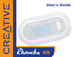 Creative Rhomba NX User`s guide