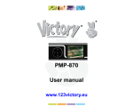 Victory PMP-870 User manual