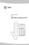 AT&T 929 User`s manual