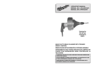 Milwaukee 0566-1 Operator`s manual