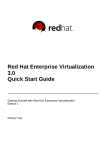 Red Hat Enterprise Virtualization 3.0 Quick Start Guide