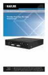 Black Box VX-HDV-IP-AUDIO Specifications