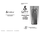 Cobra HH33 Operating instructions