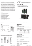 CTC Union FRM220-100S User guide