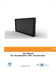 Elo TouchSystems 1541L User manual