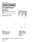 Craftsman 921.16477 Owner`s manual