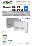 Amermec Omnia HL PCM Installation manual