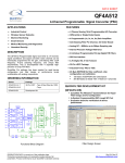 Quickfilter QF4A512-PA Specifications