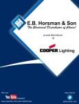 Cooper Lighting Metalux Accord Series Troubleshooting guide