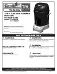 Char-Broil 11101625 Product guide