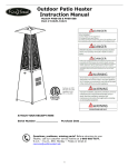 Well Traveled Living FireSense PH08-S Instruction manual