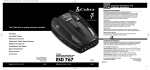 Cobra 9 BAND ESD 767 Operating instructions