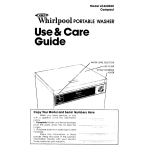 Whirlpool LC4600XK Use & care guide