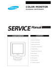 Samsung SyncMaster 320TFT Service manual